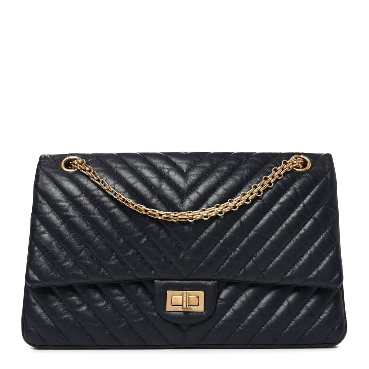 Chanel 2.55 Reissue flap — hardware, stitching and date codes verified by hand